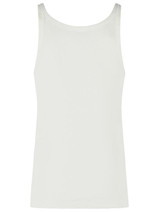 26SS 돌체앤가바나 민소매 티셔츠 G8SY5T FU7AVW0001 White - DOLCE & GABBANA