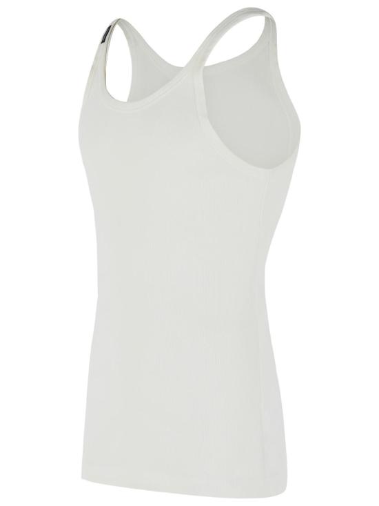 26SS 돌체앤가바나 민소매 티셔츠 G8SY5T FU7AVW0001 White - DOLCE & GABBANA