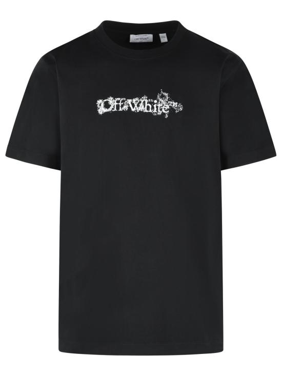 26SS 오프화이트 폴로 티셔츠 44MAA027S26J007001 Black