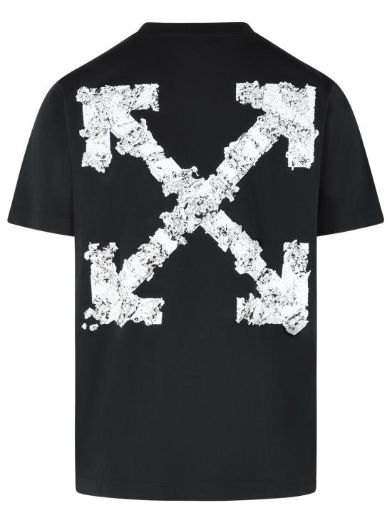 26SS 오프화이트 폴로 티셔츠 44MAA027S26J007001 Black - OFF WHITE