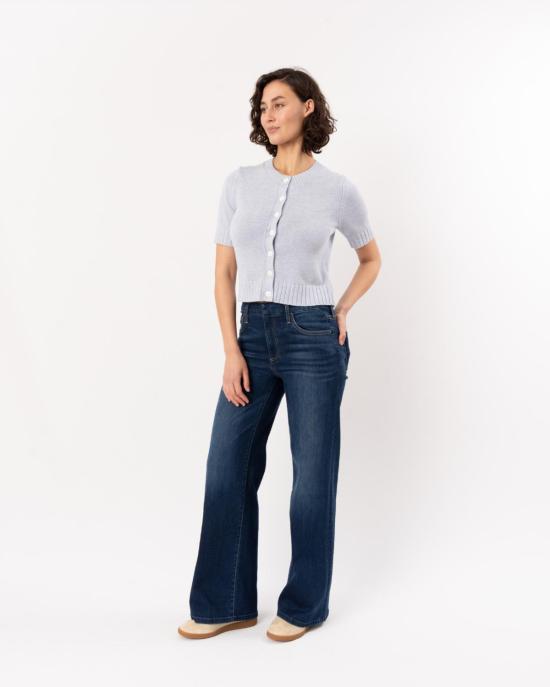  릴라 피 가디건 릴라 P. 엘보 슬리브 버튼  클리어워터 - LILLA P