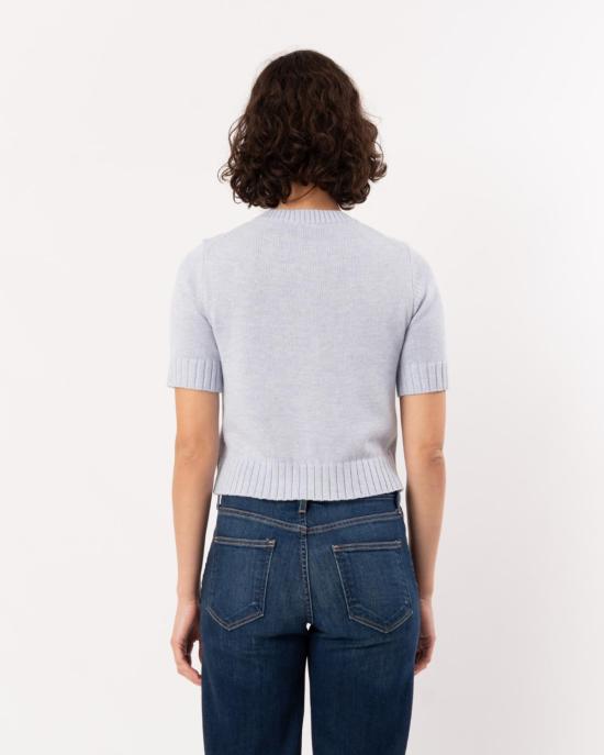  릴라 피 가디건 릴라 P. 엘보 슬리브 버튼  클리어워터 - LILLA P