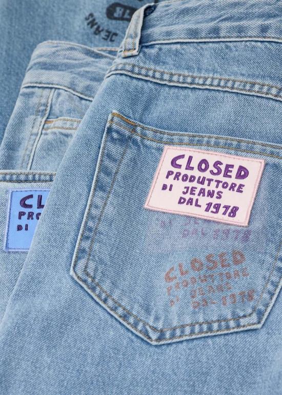  클로즈드 데님 팬츠 니카 진 (Nikka Jean) M.Blue 프린트 - CLOSED