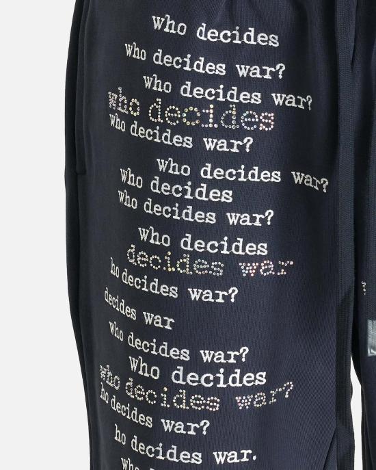  후 디싸이즈 워 트레이닝/조거 팬츠 누가 전쟁을 결정하는가? WDW 성경 스웨트팬츠 - WHO DECIDES WAR
