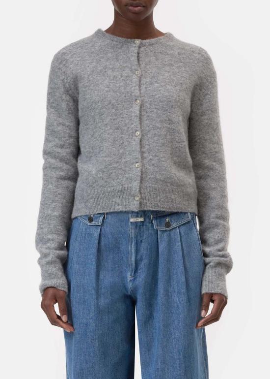  클로즈드 가디건 크루 카디건 스웨터 - CLOSED