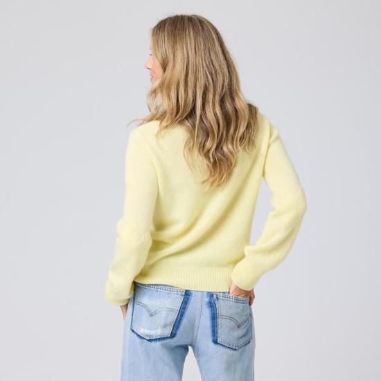  케리 로센탈 가디건 케리 로젠탈 프리티 리틀 카디 레몬 틴트 카디건 - KERRI ROSENTHAL