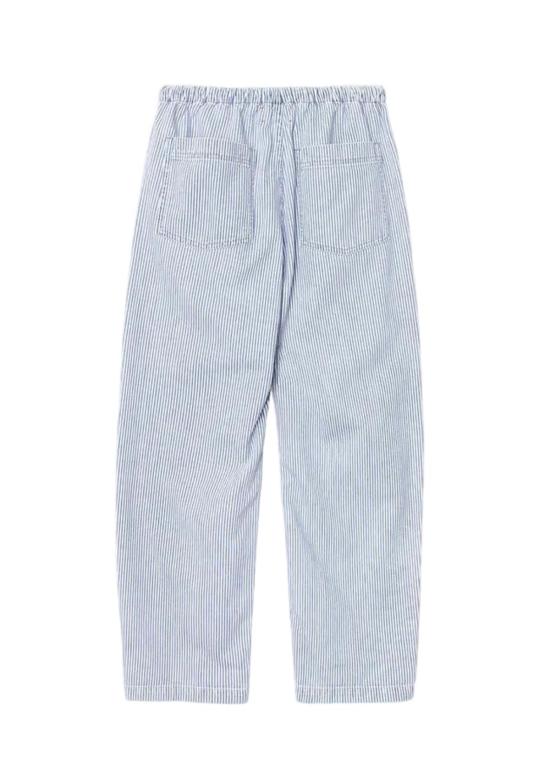  시레나 크롭 팬츠 백스터 팬츠 블루 Rr - XIRENA