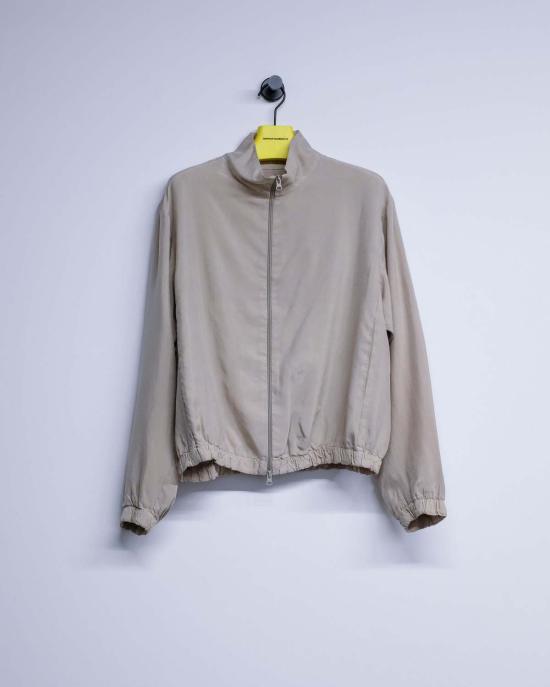  가브리엘라 콜 가먼츠 자켓 261번 스톤 큐프로 더블 지퍼 재킷