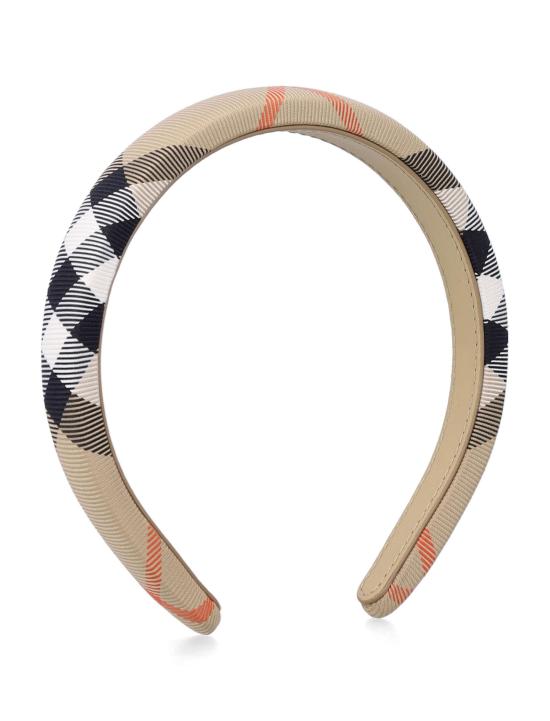 26SS [키즈] 버버리 헤어 액세서리 8108699 B9368 SAND IP CHECK - BURBERRY