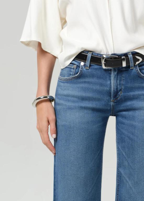  시티즌 오브 휴머니티 데님 팬츠 노라 트라우저 레그 진 미디엄 인디고 - CITIZEN OF HUMANITY