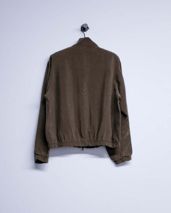  가브리엘라 콜 가먼츠 자켓 261번 브라운 큐프로 더블 지퍼 재킷 - GABRIELA COLL GARMENTS