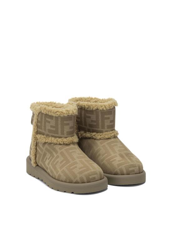 25FW [키즈] 펜디 부츠 JMR538 AJZXF1TPX BROWN - FENDI