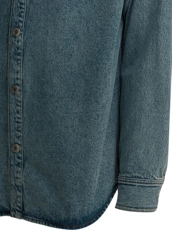  아미 데님 셔츠 UJK897 DE0046 480 BLUE - AMI