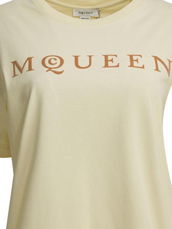 26SS 알렉산더 맥퀸 반팔 티셔츠 858325 QLAE69311 WHITE - ALEXANDER MCQUEEN
