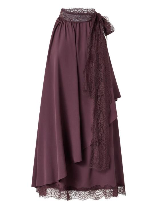 26SS 핑코 숏 원피스 106268 A32Y MIRTILLO R57 BORDEAUX