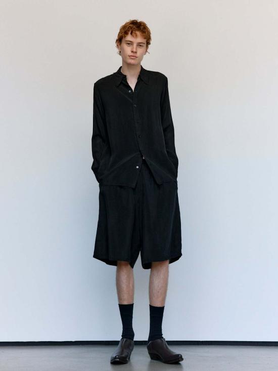  가브리엘라 콜 가먼츠 긴팔 티셔츠 197번 블랙 쿠프로 셔츠 - GABRIELA COLL GARMENTS