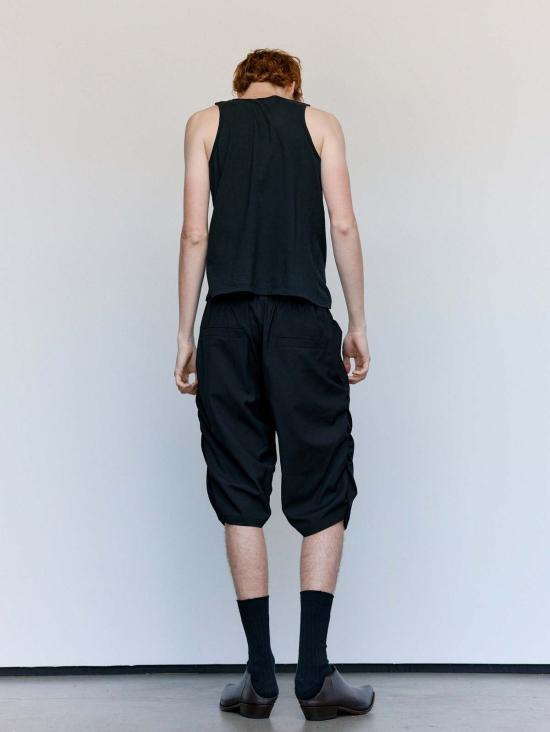  가브리엘라 콜 가먼츠 민소매 티셔츠 326번 블랙 오가닉 코튼 탱크탑 - GABRIELA COLL GARMENTS