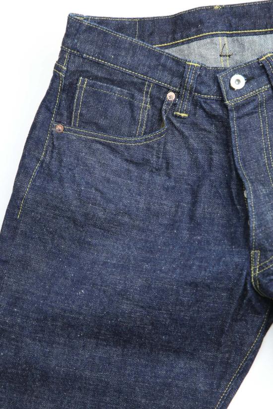  사무라이 진스 데님 팬츠 사무라이 진 S2000 Hx II 15.8oz 사무라이 코튼 GL3 셀비지 데님 릴렉스 스트레이트 진 - SAMURAI JEANS