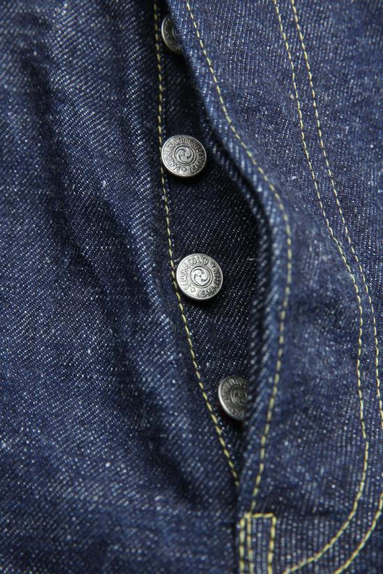  사무라이 진스 데님 팬츠 사무라이 진 S2000 Hx II 15.8oz 사무라이 코튼 GL3 셀비지 데님 릴렉스 스트레이트 진 - SAMURAI JEANS