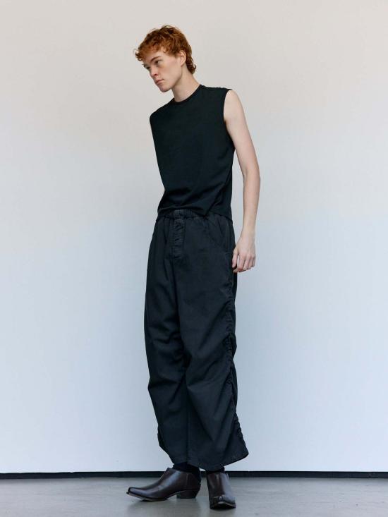  가브리엘라 콜 가먼츠 민소매 티셔츠 33번 유기농 면 민소매 티셔츠 블랙 - GABRIELA COLL GARMENTS