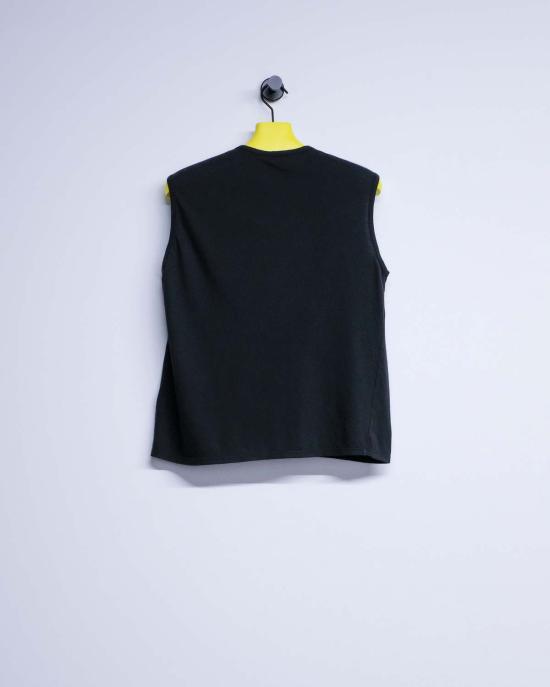  가브리엘라 콜 가먼츠 민소매 티셔츠 33번 유기농 면 민소매 티셔츠 블랙 - GABRIELA COLL GARMENTS