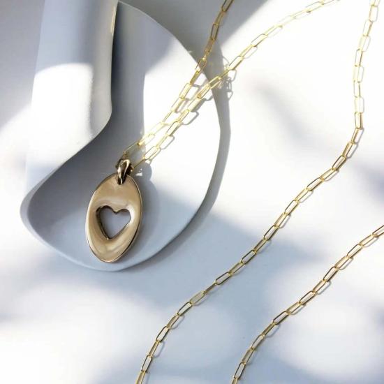  L.Greenwalt Jewelry 목걸이/팬던트 L.Greenwalt 주얼리 하트 펜던트 목걸이 - OTHER BRANDS