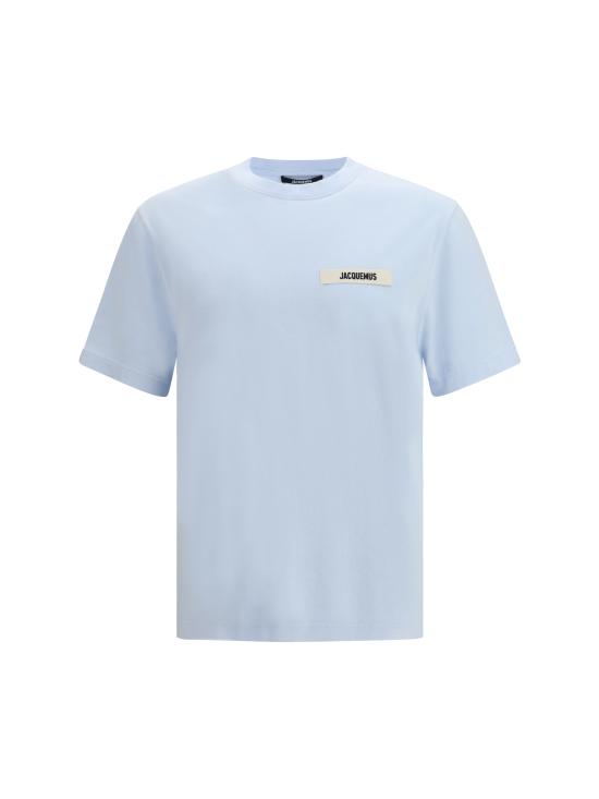 26SS 자크뮈스 그로그랭 로고 티셔츠 TSM00133AJ00226 321 LIGHT BLUE