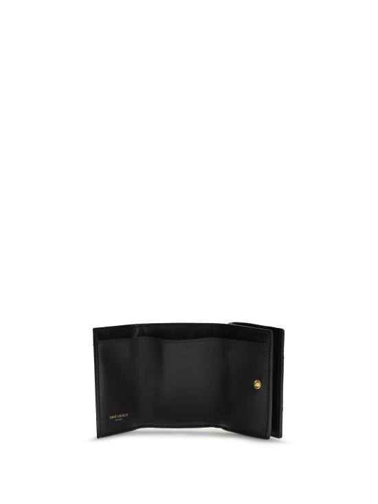 26SS 생로랑 지갑 668274BOWA1 1000 BLACK - SAINT LAURENT