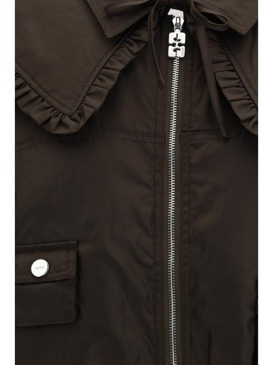 26SS 가니 나일론 봄버 자켓 A1010046 ZWX - GANNI