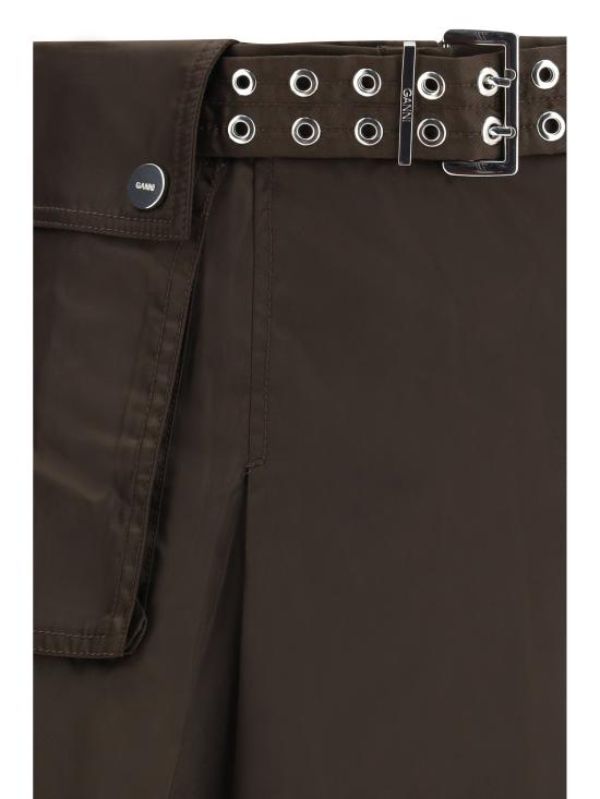 26SS 가니 롱 스커트 A1090054 ZWX - GANNI