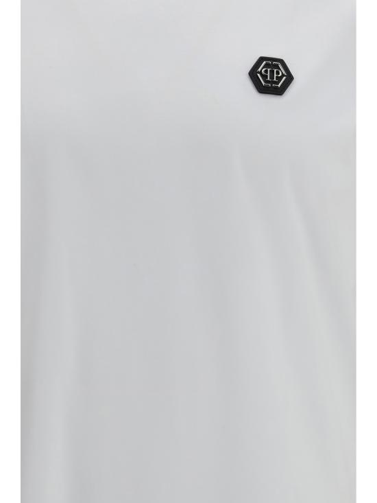 26SS 필립 플레인 반팔 티셔츠 AAECMTK8740PJY002N 01 WHITE - PHILIPP PLEIN