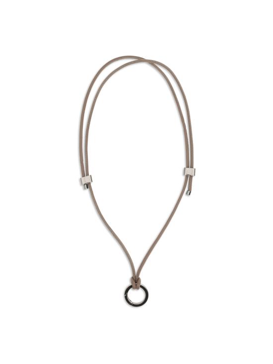 26SS 브루넬로 쿠치넬리 목걸이/팬던트 MACP9G002 CVL21 BLACK - BRUNELLO CUCINELLI