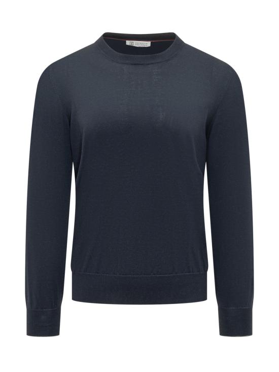 26SS 브루넬로 쿠치넬리 스웨터 M2900100 CW425 BLU