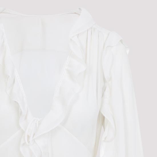 26SS 알베르타 페레티 블라우스 A02111617 0003 AVORIO - ALBERTA FERRETTI