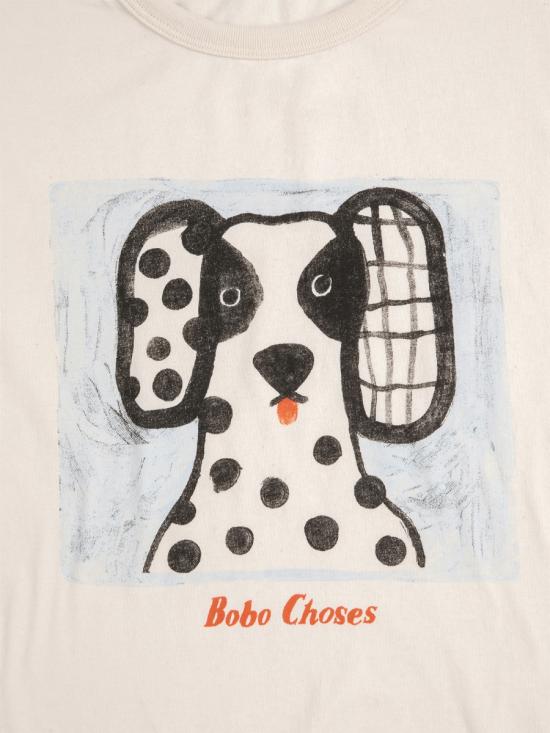 26SS [키즈] 보보쇼즈 티셔츠 B126AC009K 101 WHITE - BOBO CHOSES