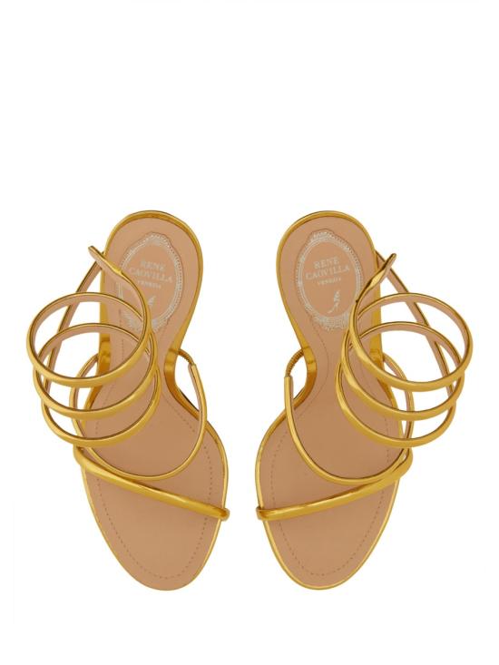 26SS 르네 카오빌라 힐/펌프스 C12351 1050001L018 GOLD - RENE CAOVILLA