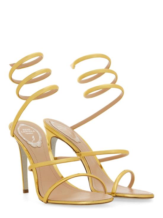 26SS 르네 카오빌라 힐/펌프스 C12351 1050001L018 GOLD - RENE CAOVILLA