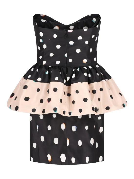 26SS 펜디 숏 원피스 FDD509 AVJQ F0GME BLACK - FENDI