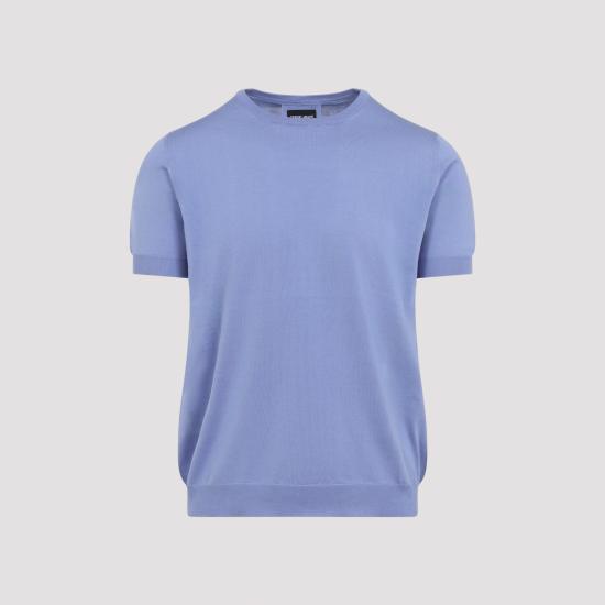 26SS 조르지오 아르마니 스웨터 3HSM38 SM63Z UA017 LAVENDER - GIORGIO ARMANI