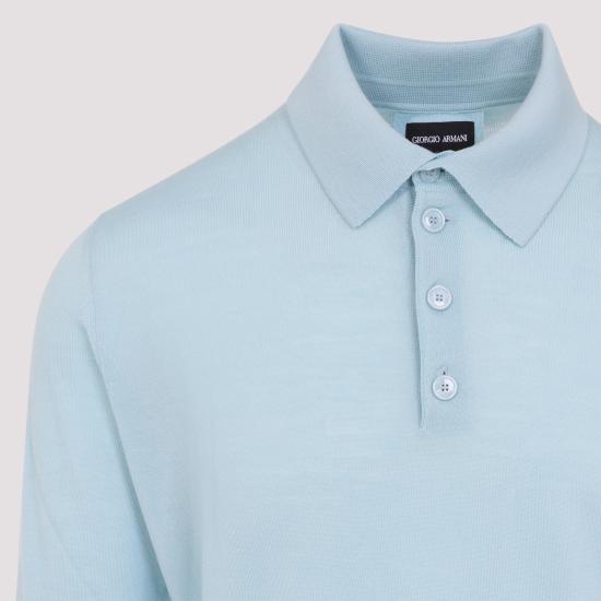 26SS 조르지오 아르마니 스웨터 8NSF03 SM99Z U9192 AQUAMARINE - GIORGIO ARMANI