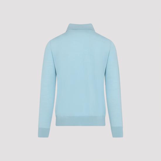 26SS 조르지오 아르마니 스웨터 8NSF03 SM99Z U9192 AQUAMARINE - GIORGIO ARMANI