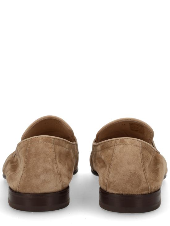 26SS 브루넬로 쿠치넬리 스웨이드 소프트 페니로퍼 MZUCAHG730 C2767 BEIGE - BRUNELLO CUCINELLI