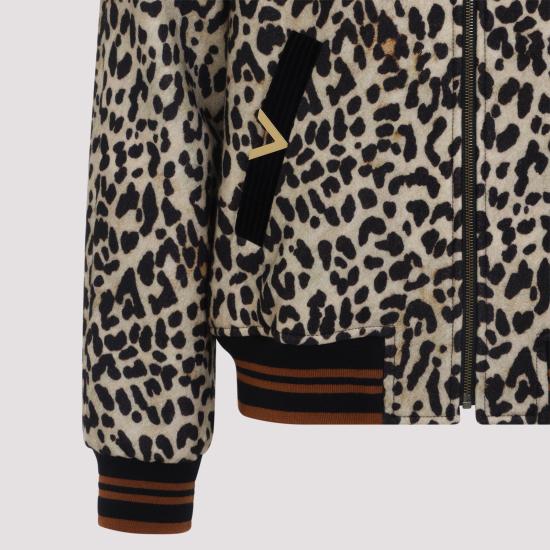26SS 발렌티노 가라바니 봄버 자켓 8V3CIP69B7H CF3 MULTICOLOR ANIMALIER - VALENTINO GARAVANI
