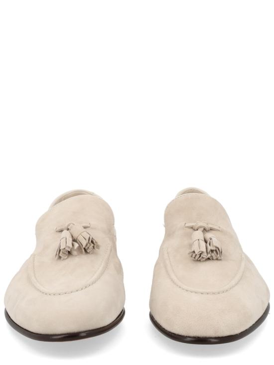 26SS 브루넬로 쿠치넬리 태슬 스웨이드 소프트 로퍼 MZUCAHG731 C2760 BEIGE - BRUNELLO CUCINELLI