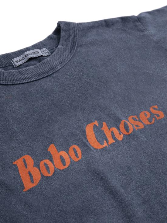 26SS [키즈] 보보쇼즈 티셔츠 B126AC014K 411 BLUE - BOBO CHOSES
