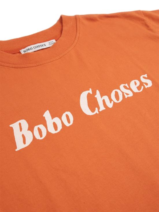 26SS [키즈] 보보쇼즈 티셔츠 B126AC016K 811 ORANGE - BOBO CHOSES