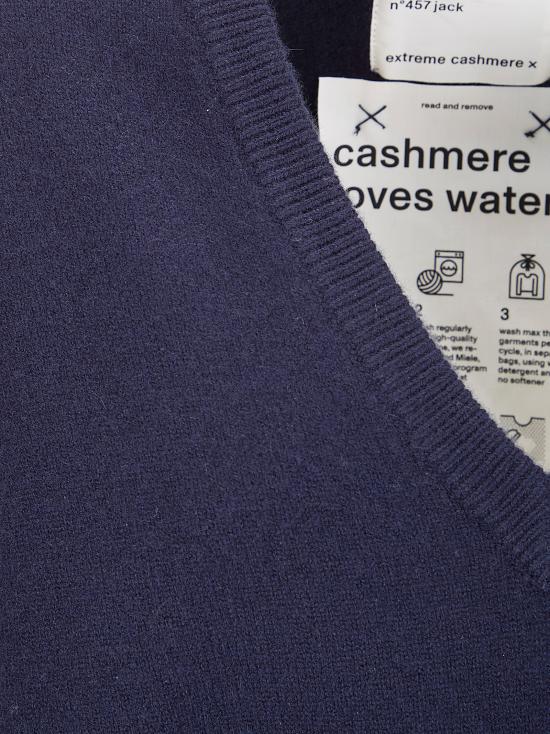 26SS 익스트림캐시미어 후드 티셔츠 45700101TU01 NAVY - EXTREME CASHMERE