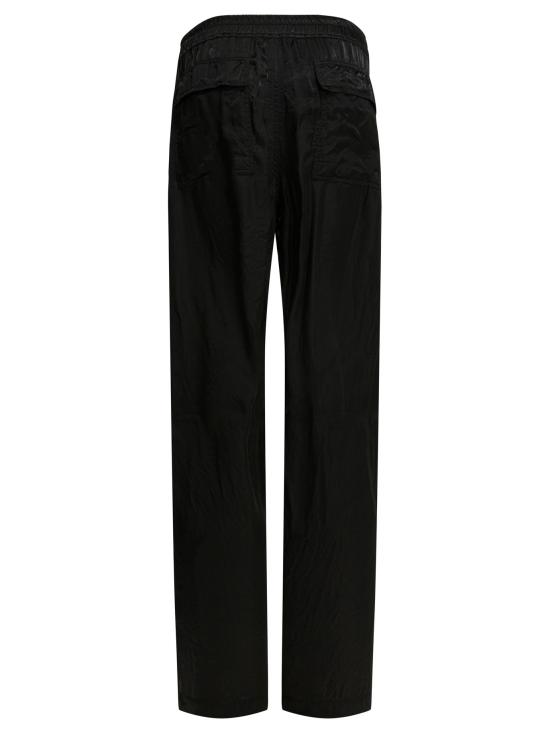 26SS 릭 오웬스 스트레이트 팬츠 RP01F6325N 09 BLACK - RICK OWENS