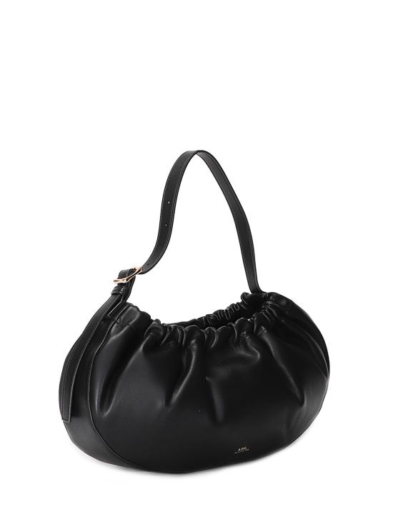 26SS 아페쎄 니논 후프 숄더백 PUAAT F67049 LZZ BLACK - A.P.C.