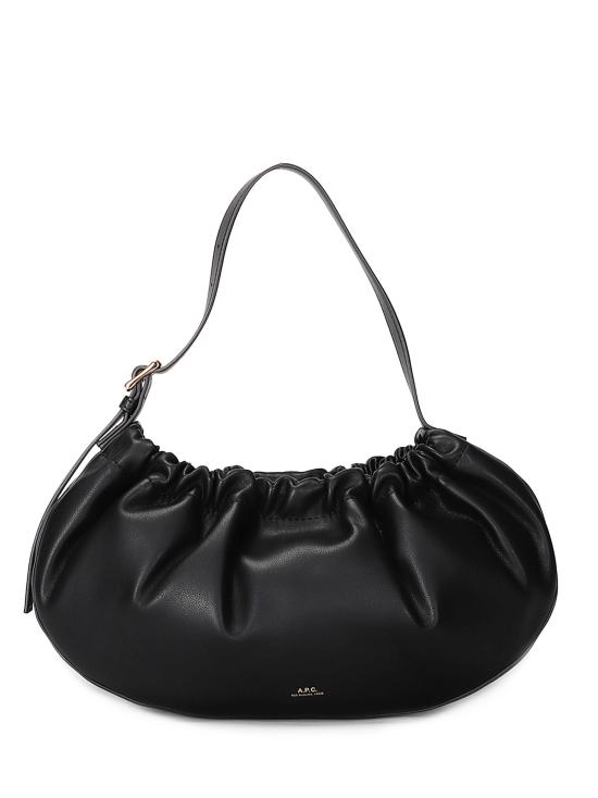 26SS 아페쎄 니논 후프 숄더백 PUAAT F67049 LZZ BLACK